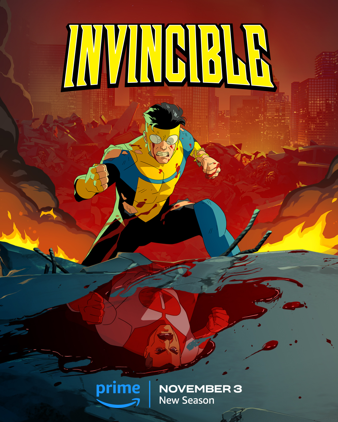 انمي Invincible الموسم الثاني الحلقة 1 الاولى مترجمة